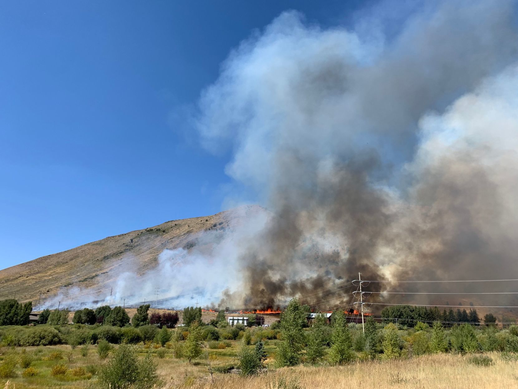 Saddle Butte Fire